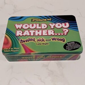 Zobmondo!! Adult Would You Rather Tin Card Game